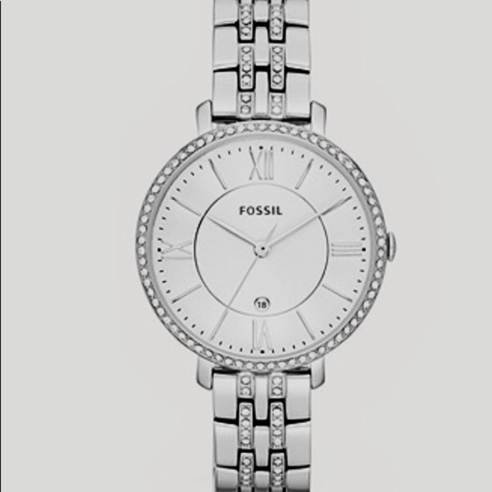🗝FOSSIL | Jacqueline Watch | Rhinestone Accents💎